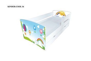 Ліжко "Kinder Cool" повітряна куля 90х190 JD133 фото