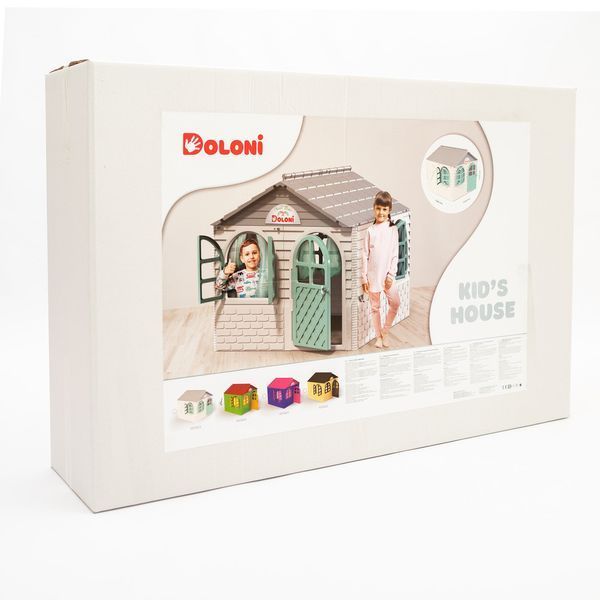 Детский дом с окошками Doloni фиолетовый ID04 фото